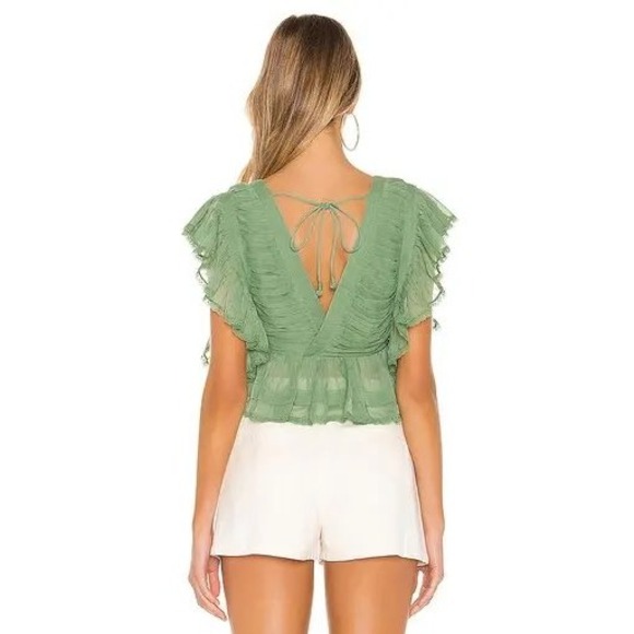 TULAROSA Kaia Top in Mint, Women's Size Large, NWT - Picture 9 of 14